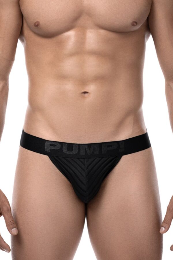 PUMP! Whisper Black Jockstrap