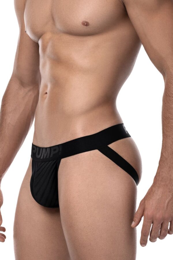 PUMP! Whisper Black Jockstrap