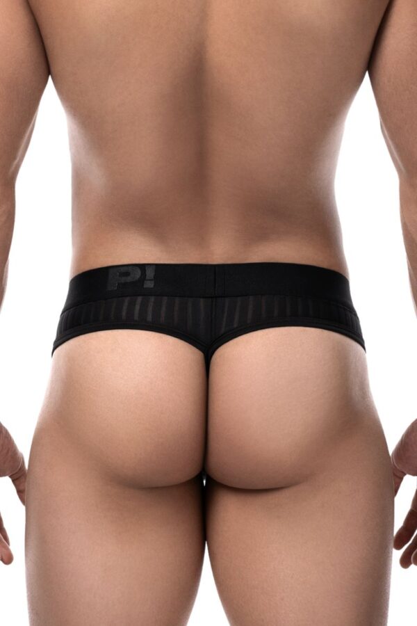 PUMP Whisper Men's Thong Underwear Black