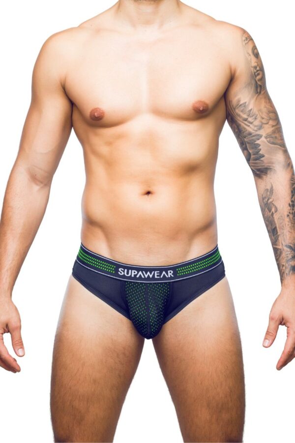 Supawear Neon Mesh Brief Underwear