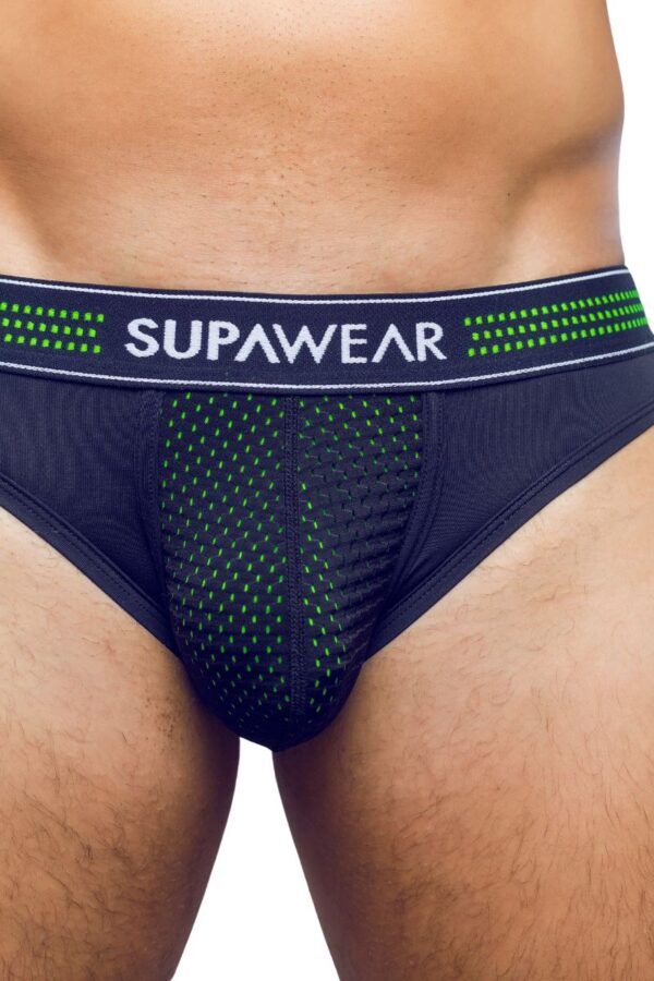 Supawear Neon Mesh Brief Underwear