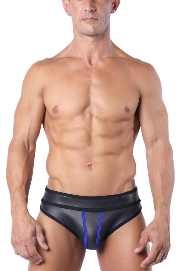 CellBlock13 Fasten Neoprene Jock Brief CBU357 Blue